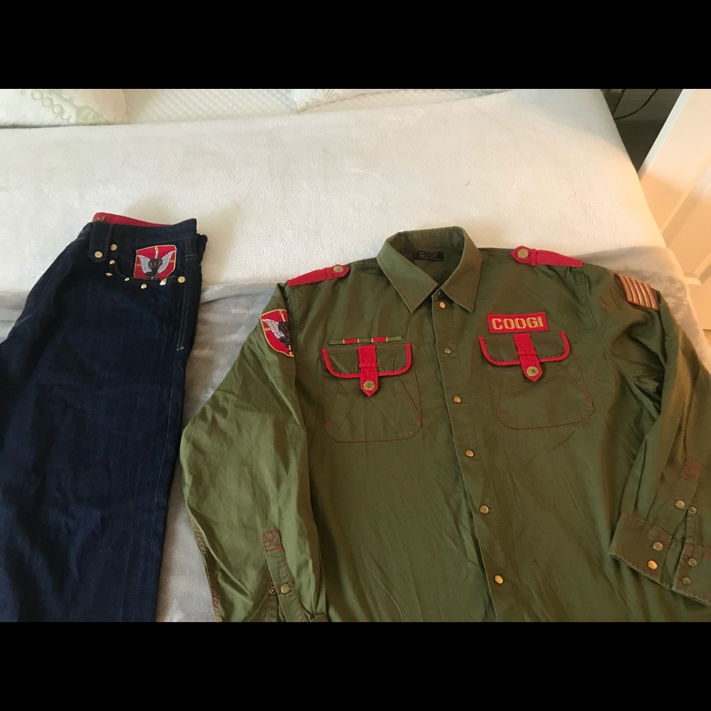 Coogi Outfit 100% authentic